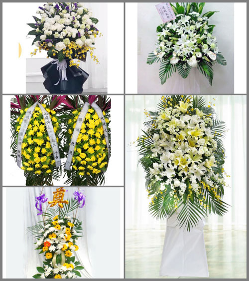 福建宁德福安市城北街道前进社区白事花篮预定